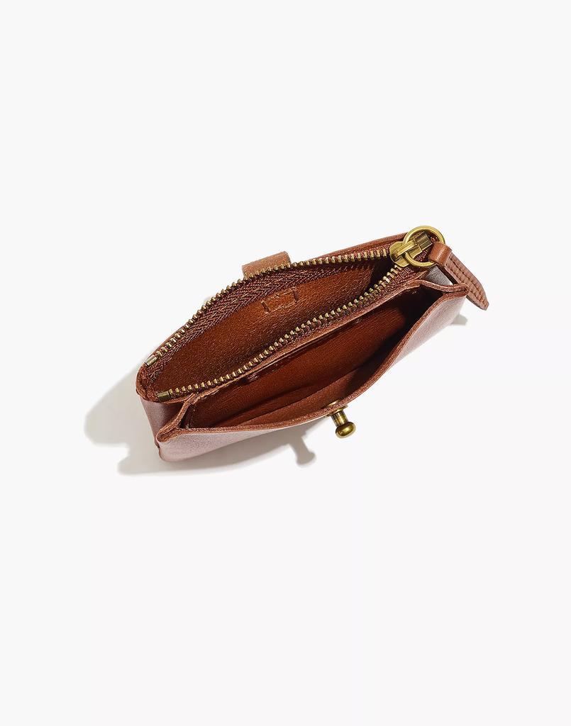 商品Madewell|The Leather Accordion Wallet,价格¥355,第4张图片详细描述
