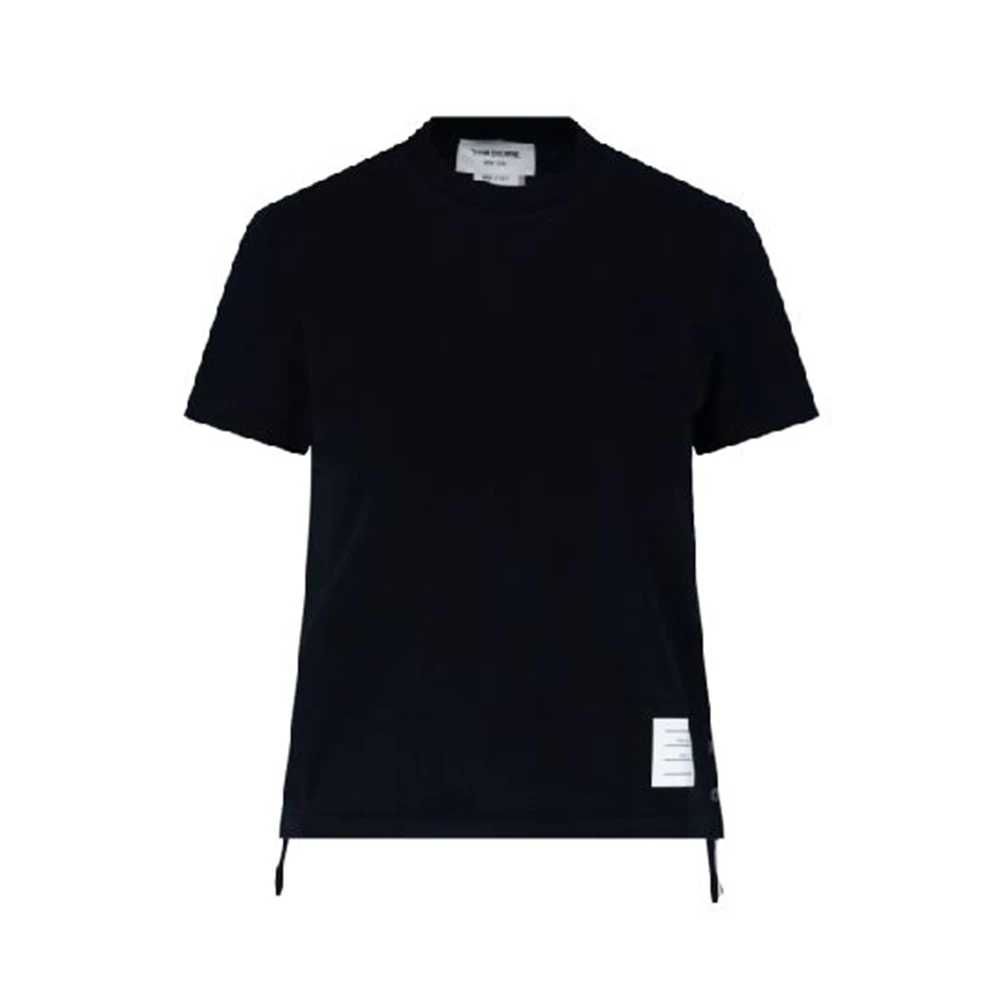 商品Thom Browne|THOM BROWNE 深蓝色女士T恤 FJS013A-00050-415,价格¥1867,第1张图片