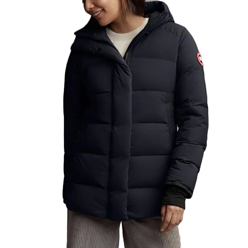 商品[国内直发] Canada Goose|Canada Goose 加拿大鹅  黑色女士羽绒服 5076L-BLACK,价格¥5399,第1张图片