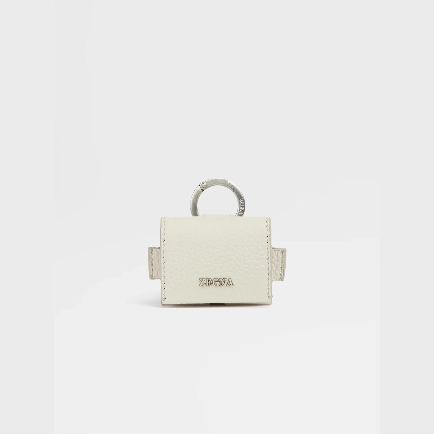 【预售】 杰尼亚 25春夏 男士 钥匙扣 WHITE DEERSKIN AIRPODS PRO CASE LHCVM-E1794Z-MOO  商品