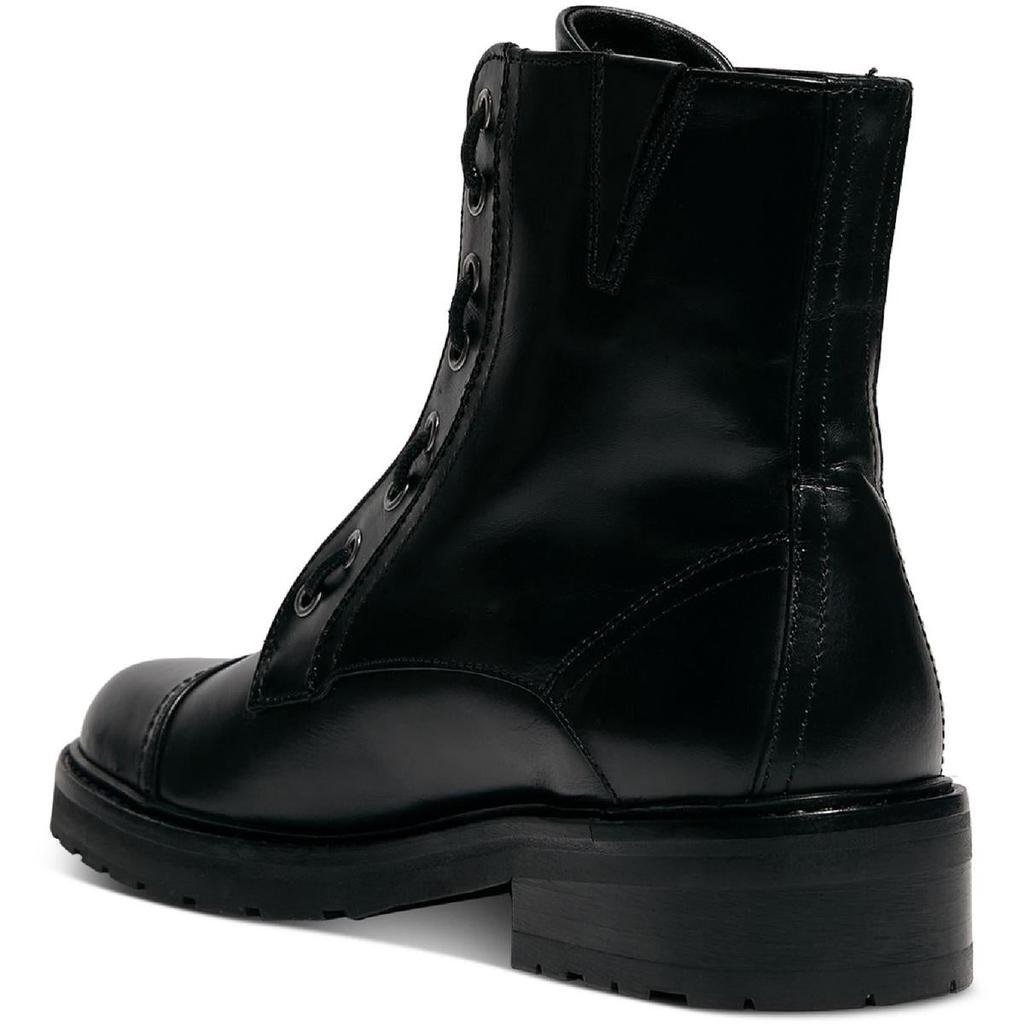商品ALL SAINTS|All Saints Womens Ariel Leather Leather Ankle Boot Combat & Lace-up Boots,价格¥1681,第4张图片详细描述
