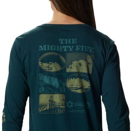 商品Mountain Hardwear|Mighty Five Long-Sleeve Shirt - Women's,价格¥100,第3张图片详细描述