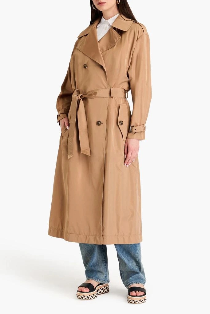 商品Alberta Ferretti|Belted shell trench coat,价格¥9038,第2张图片详细描述