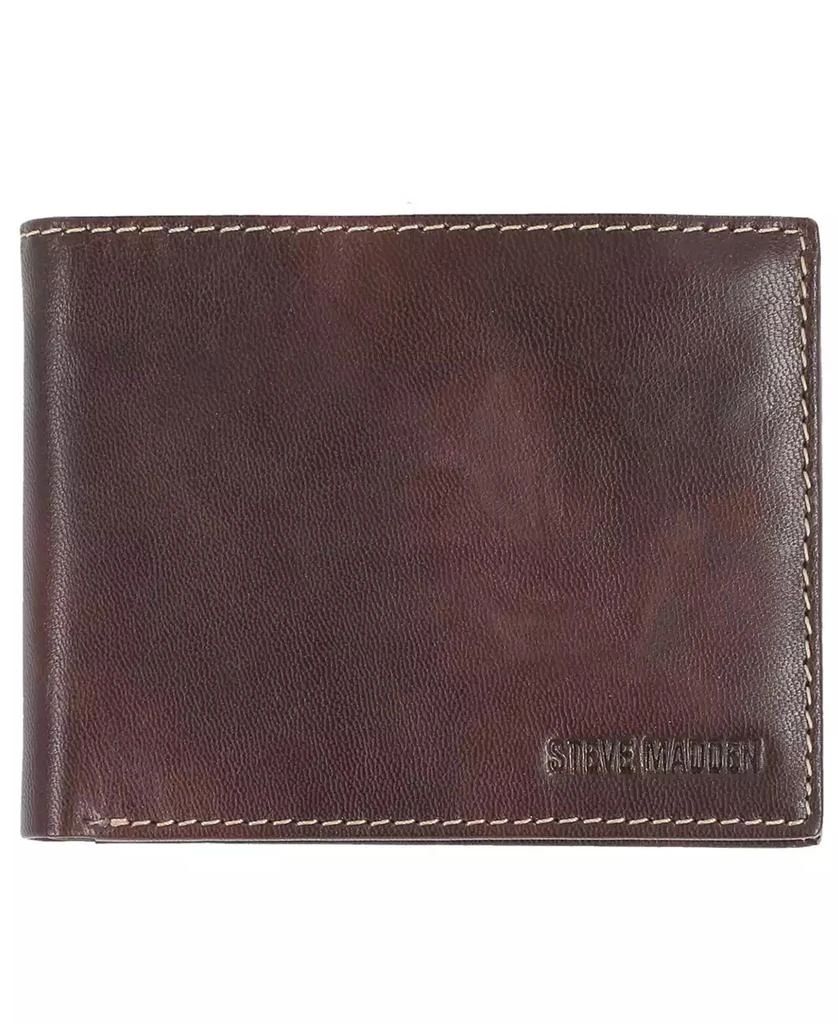 商品Steve Madden|Men's Antique-like RFID Passport Case,价格¥96,第1张图片