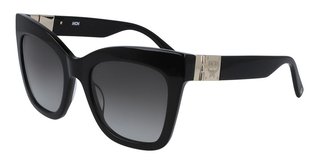 Grey Gradient Rectangular Ladies Sunglasses MCM686S 001 54商品第1张图片规格展示
