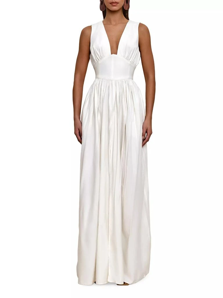 商品Andrea Iyamah|Rexi Cotton-Blend Maxi Dress,价格¥2608,第1张图片