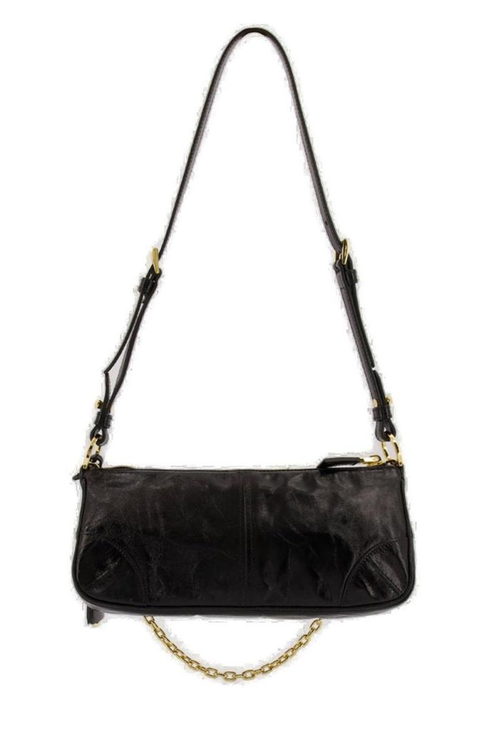 バッグ Prada Black Satin Handbag Prada Black Nylon Women's Shoulder Bag 1BA173 ZMY F0002