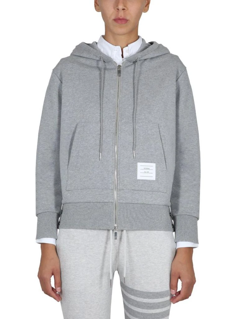 商品Thom Browne|Thom browne women's grey other materials sweatshirt,价格¥8399,第1张图片