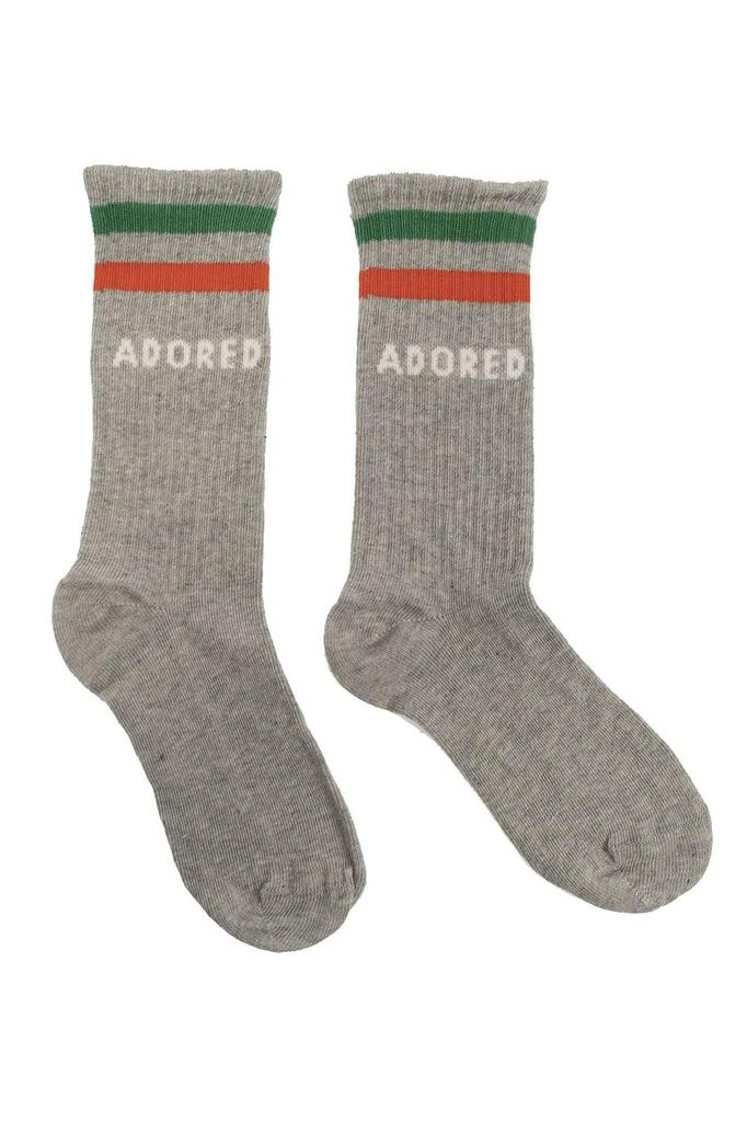 商品Mini Rodini|Mini Rodini 3 Pack Pattern Intarsia Socks,价格¥149,第4张图片详细描述