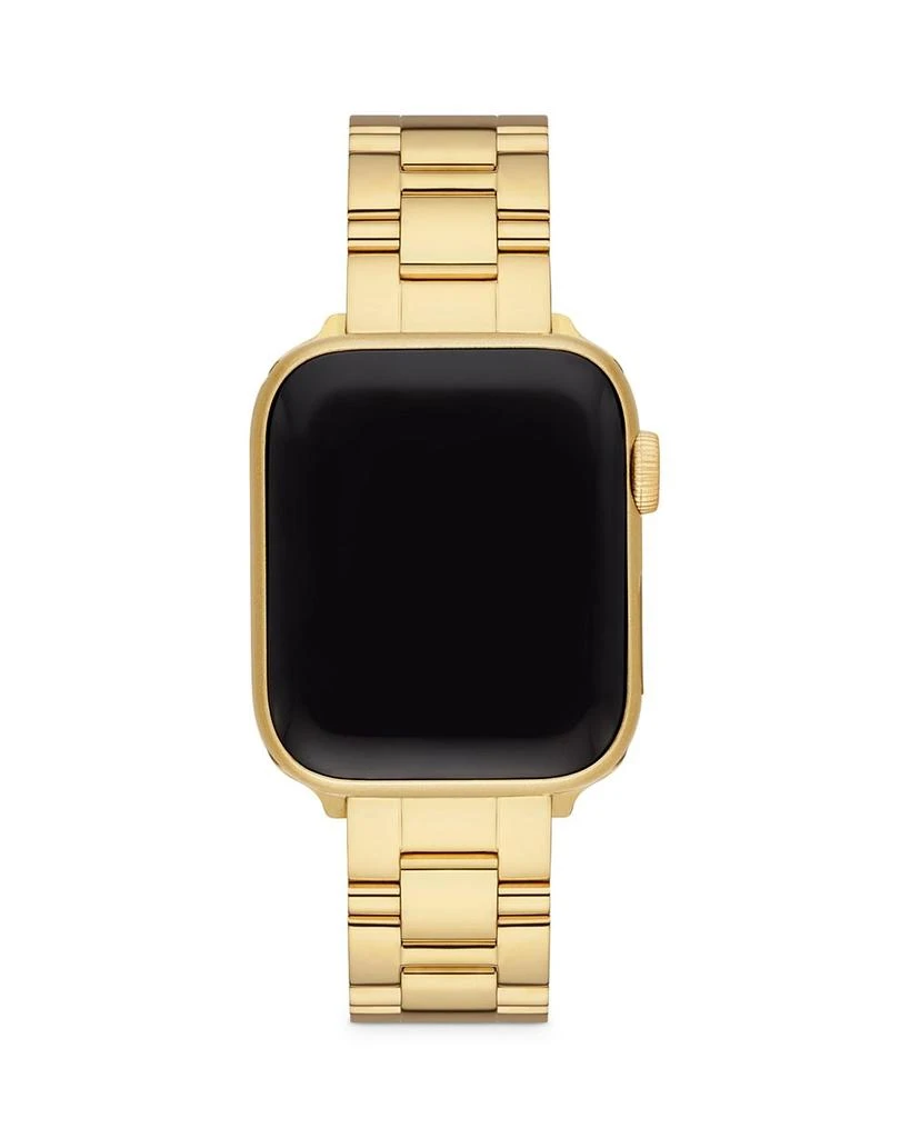 商品Michele|Apple Watch® Gold Tone Stainless Steel Interchangeable Bracelet, 38-45mm,价格¥6718,第1张图片
