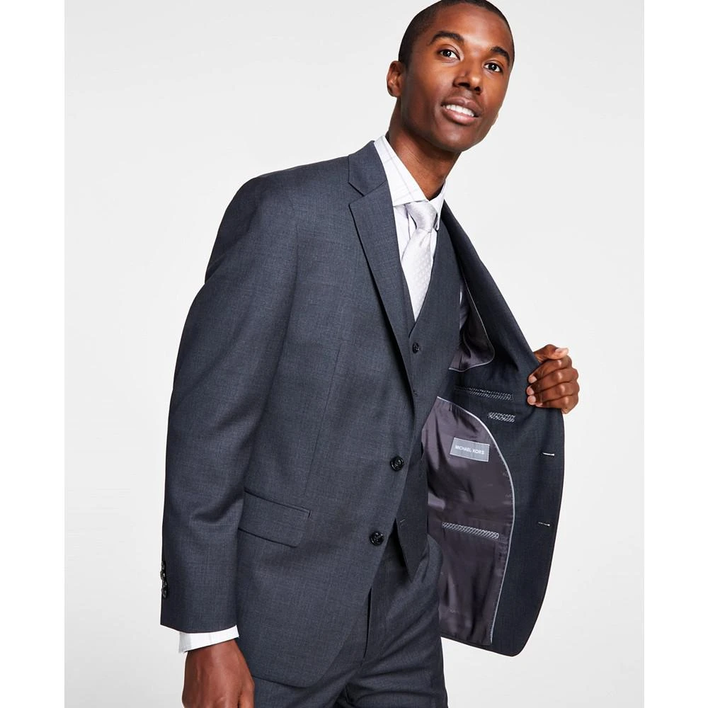 商品Michael Kors|Men's Classic-Fit Wool-Blend Stretch Solid Suit Jacket,价格¥3306,第4张图片详细描述