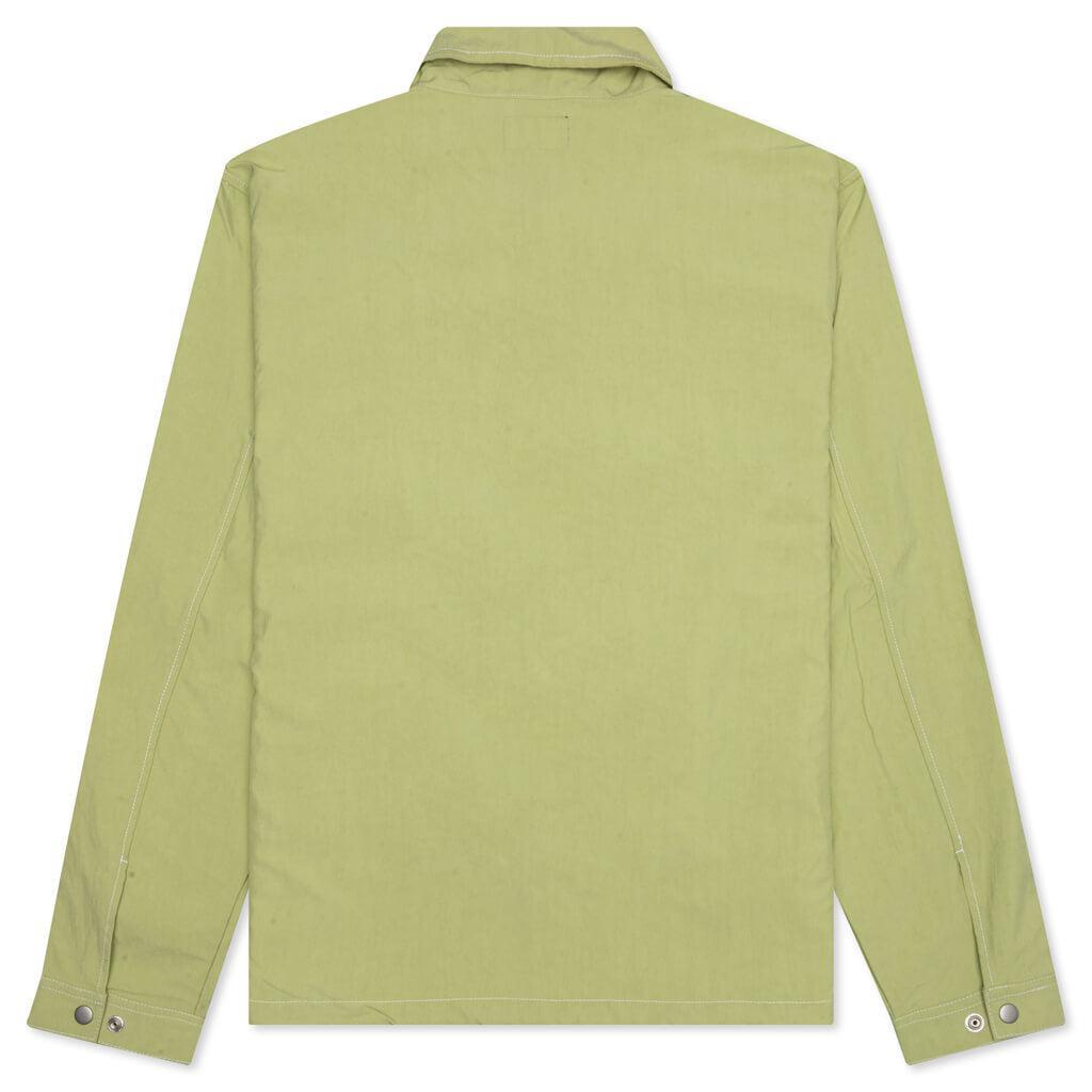 商品STUSSY|Stussy Nylon Folsom Jacket - Faded Lime,价格¥1108,第4张图片详细描述