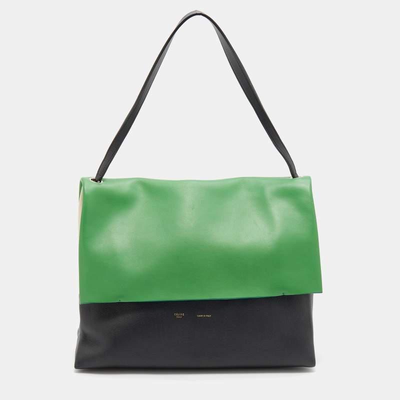 商品[二手商品] Celine|Celine Multicolor Leather Flap Shoulder Bag,价格¥6713,第1张图片