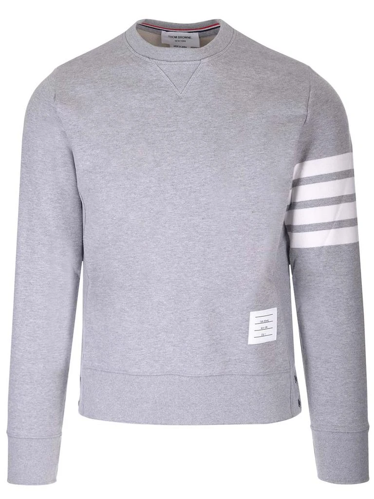 商品Thom Browne|Grey 4-bar Sweatshirt,价格¥5250,第1张图片