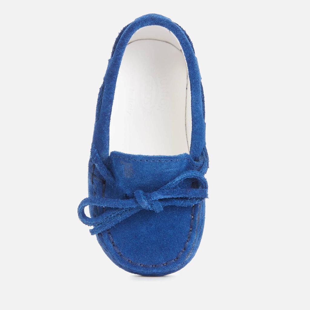 商品Tod's|Tods Babys' Suede Mocassin Loafers - Bluette,价格¥200,第5张图片详细描述