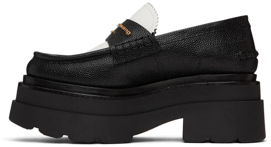 商品Alexander Wang|Black & White Carter Loafers,价格¥2582,第3张图片详细描述