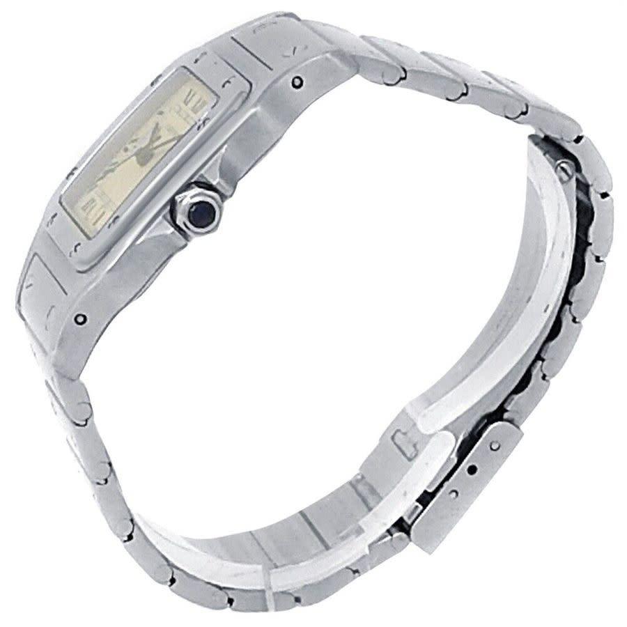 Pre-owned Cartier Santos Galbee Quartz White Dial Ladies Watch 987901商品第2张图片规格展示