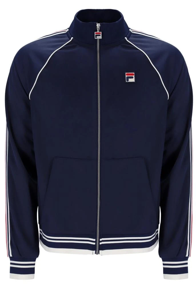 商品Fila|Fila Lavin Track Jacket - Fila Navy/Egret/Fila Red,价格¥662,第1张图片