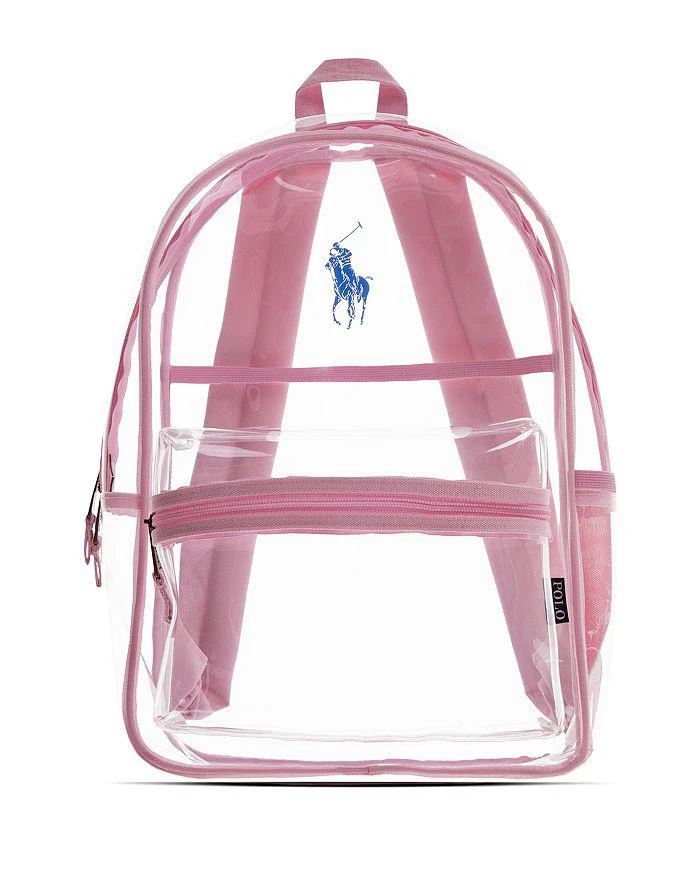 商品Ralph Lauren|Clear Polo Backpack,价格¥490,第1张图片