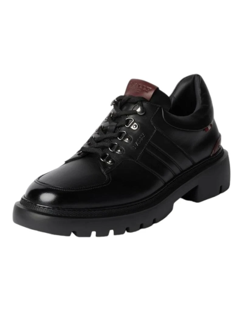 商品Bally|Valnis 6239850 Men's Black Calf Leather Ankle Boots,价格¥3437,第2张图片详细描述