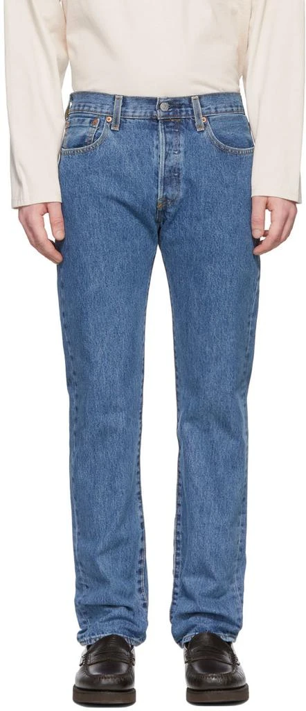 商品Levi's|Blue 501 Original Jeans,价格¥283,第1张图片