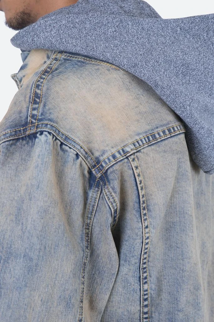 Detachable Hood Trucker Jacket - Blue 商品