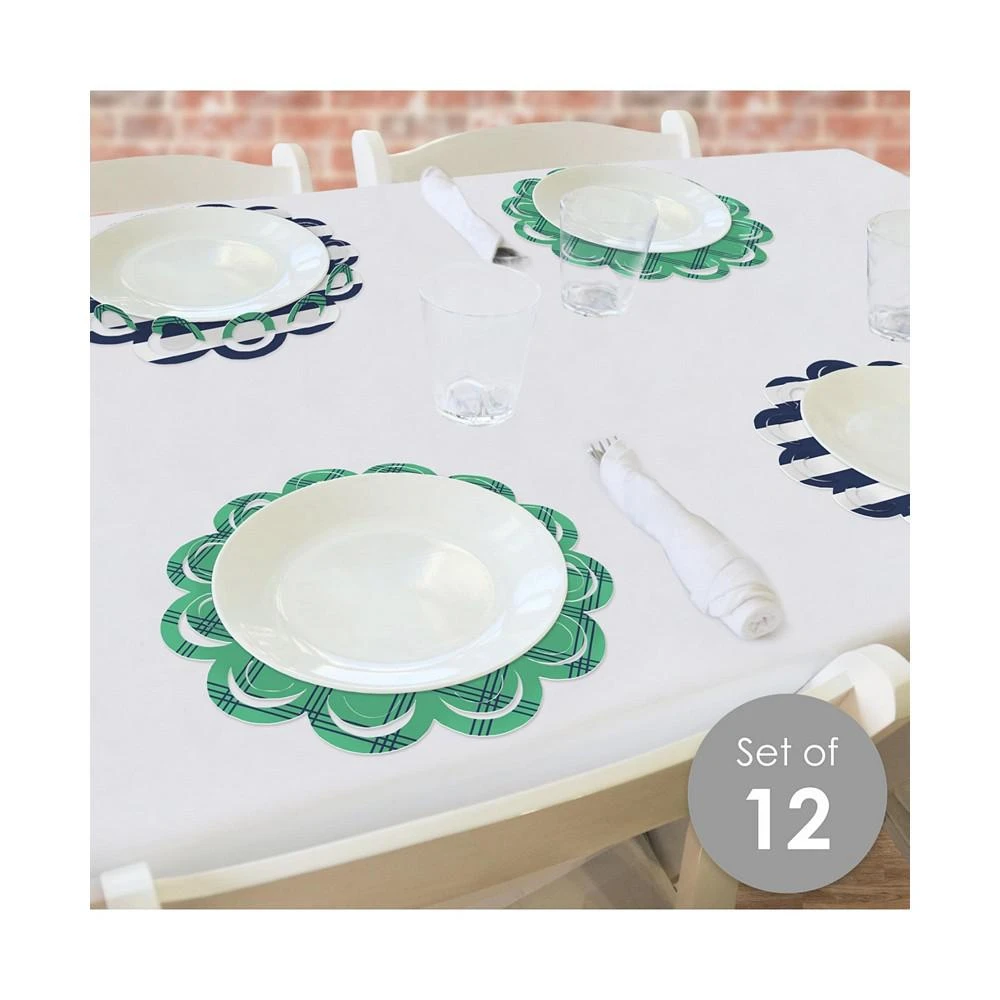 商品Big Dot of Happiness|Par-Tee Time - Golf Retirement Party Round Table Decor Paper Chargers 12 Ct,价格¥127,第2张图片详细描述