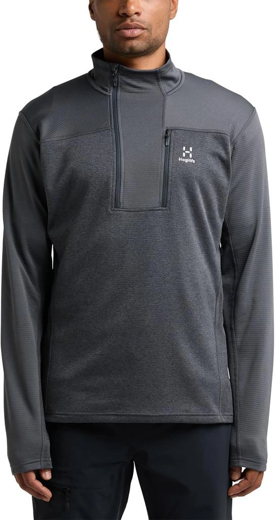 商品Haglofs|Roc Flash Mid Half Zip Sweatshirt - Men's,价格¥506,第4张图片详细描述