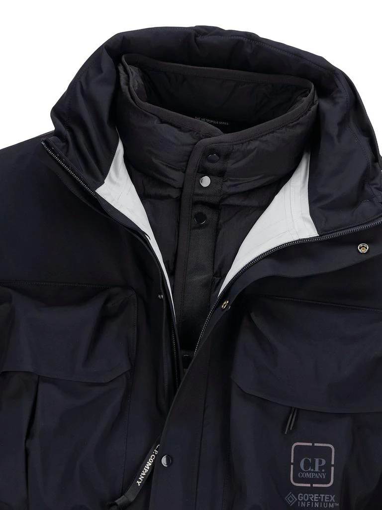商品C.P. Company|C.P. Company Logo-Printed High-Neck Windbreaker,价格¥13919,第3张图片详细描述