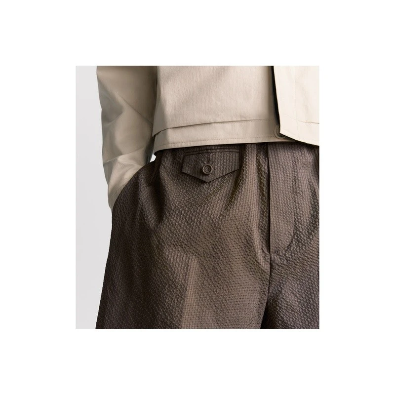商品Dior|Dior 迪奥 男士棕色真丝短裤,价格¥10228,第6张图片详细描述