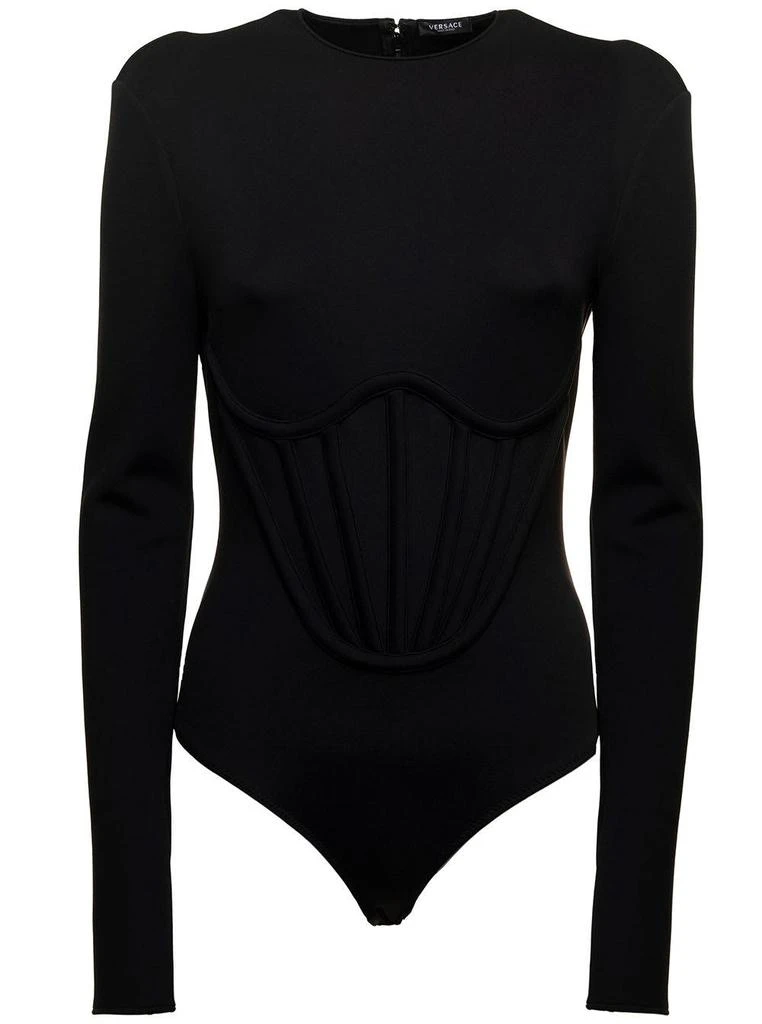 商品Versace|Versace Scuba Body Bustier - Women,价格¥10310,第1张图片