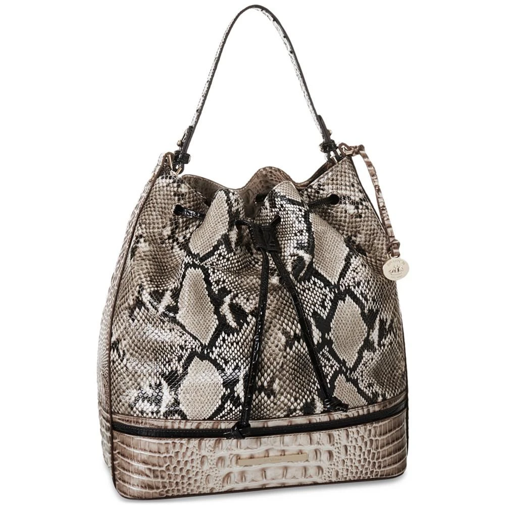 商品Brahmin|Marlowe Fontaine Embossed Leather Shoulder,价格¥1907,第2张图片详细描述
