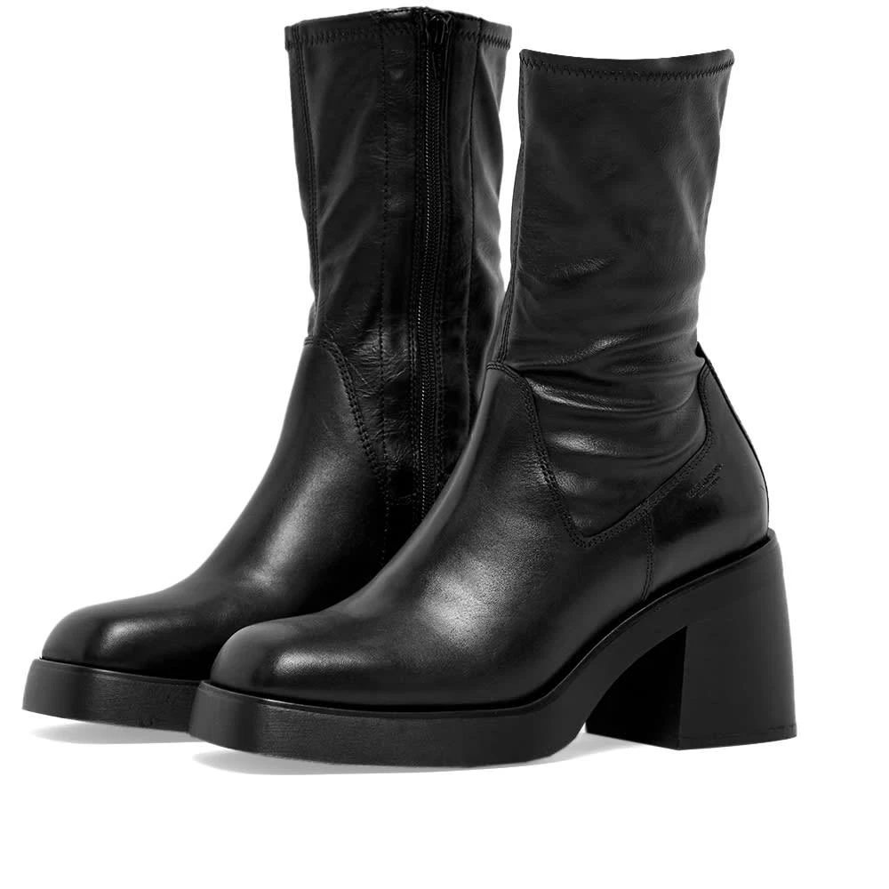 商品Vagabond|Vagabond Brooke Leather Heeled Ankle Boot,价格¥1032,第1张图片