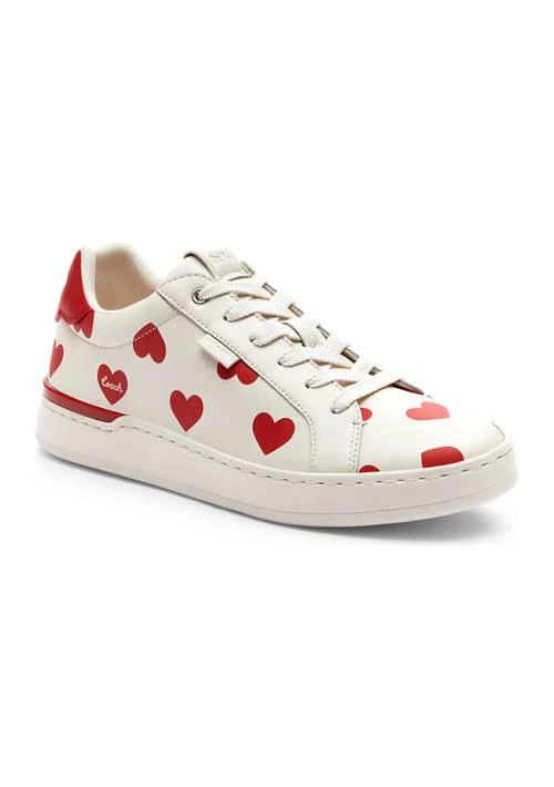 商品Coach|Valentines Print Lowline Low Top Sneakers,价格¥456,第1张图片