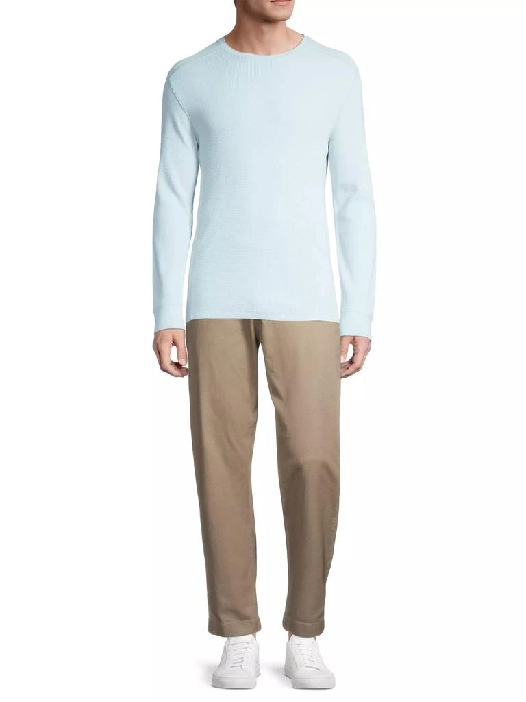 商品Vince|Thermal Crewneck Long-Sleeve T-Shirt,价格¥619,第2张图片详细描述