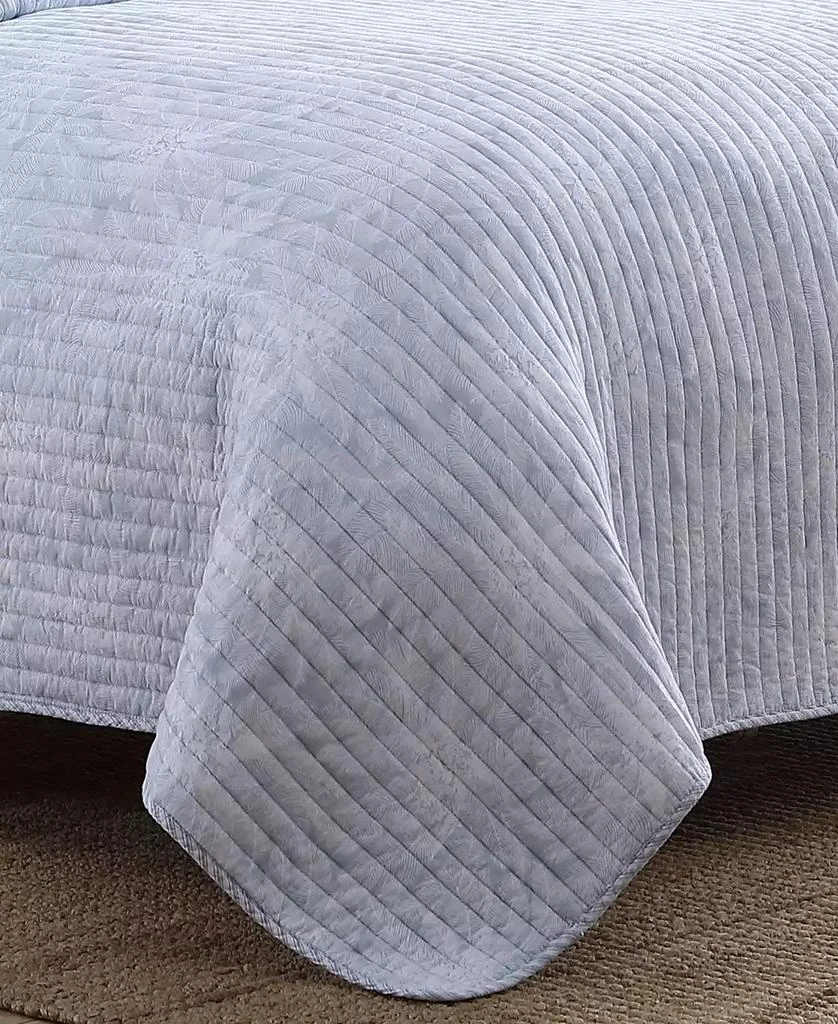 Tommy Bahama Makena Blue Reversible 2-Piece Twin Quilt Set 商品