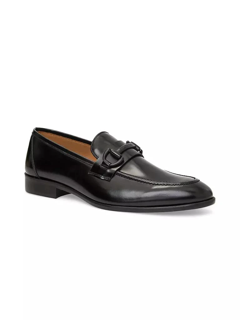 商品Bruno Magli|Alessio Leather Loafers,价格¥2963,第2张图片详细描述