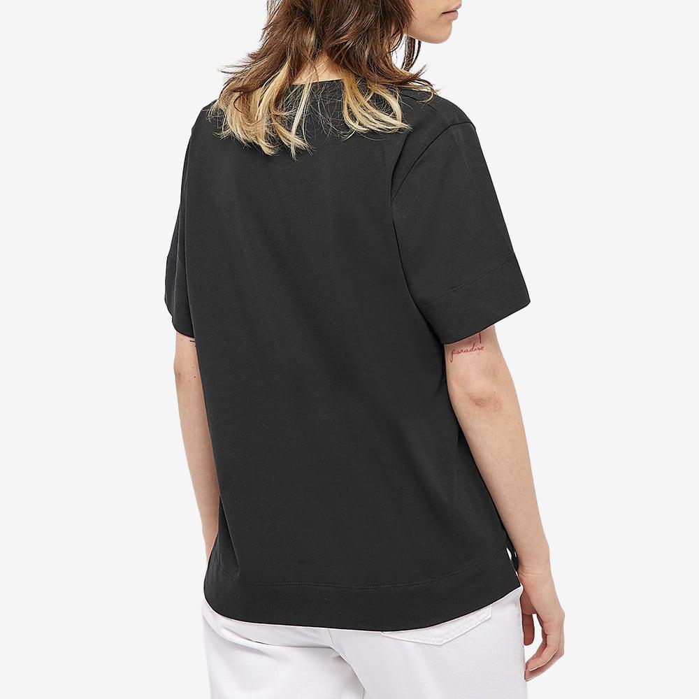 商品Ganni|GANNI Logo V-Neck Tee,价格¥588,第6张图片详细描述