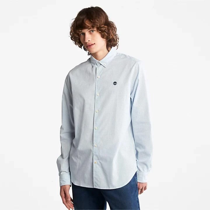 商品Timberland|Suncook River Gingham Shirt for Men in Blue,价格¥324,第1张图片