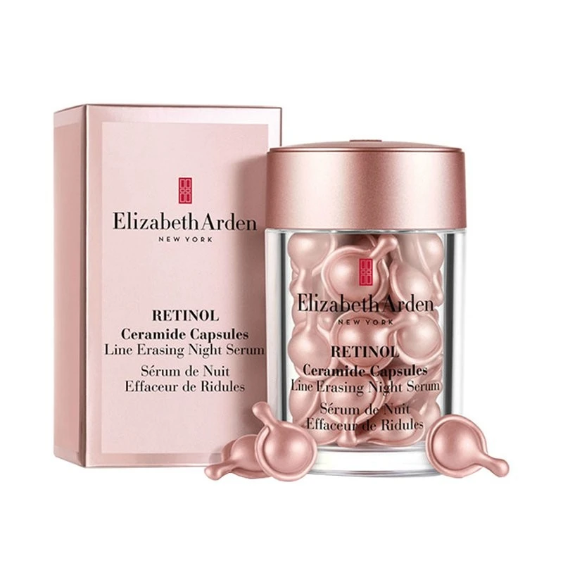 ElizabethArden 伊丽莎白雅顿 时空焕活夜间多效视黄醇胶囊精华 小粉胶 30粒左右 商品