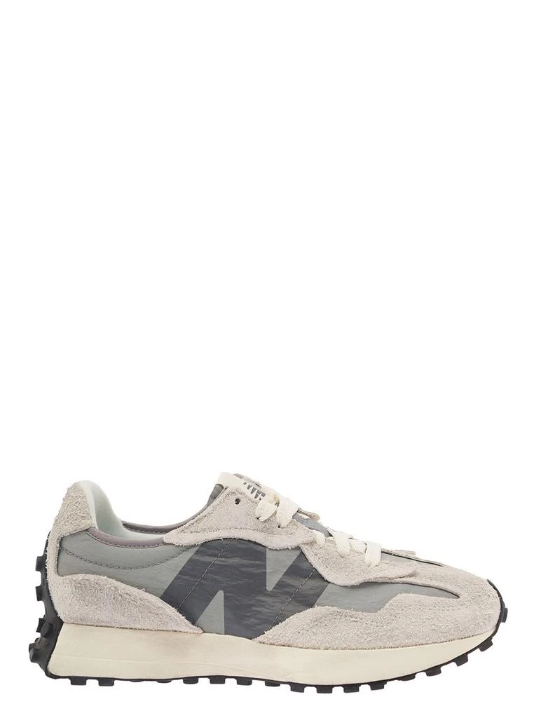 商品New Balance|New Balance 327 Grey Low-top Sneakers With Logo And Trail-inspired Lug Outsole Man,价格¥1421,第1张图片