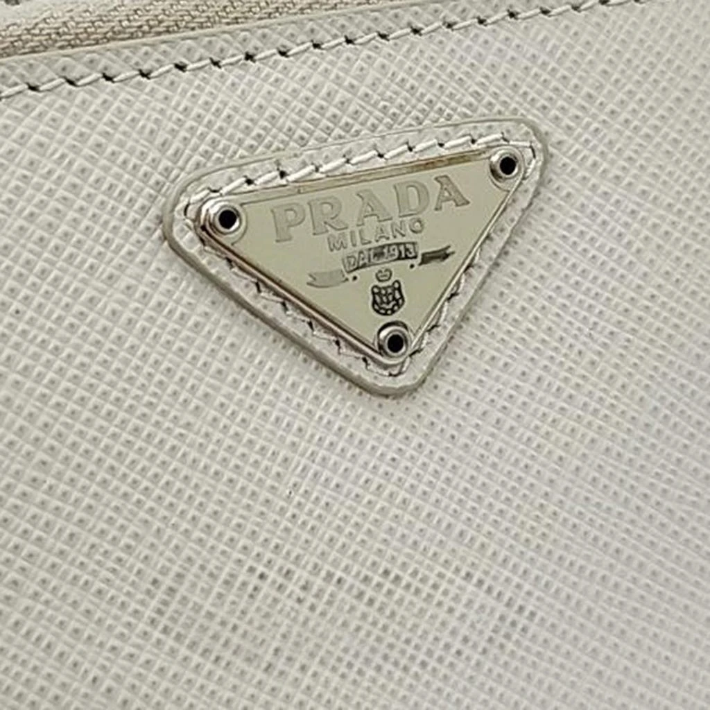 商品[二手商品] Prada|Prada Ivory Saffiano Mini Cross and Coin Purse,价格¥4857,第2张图片详细描述