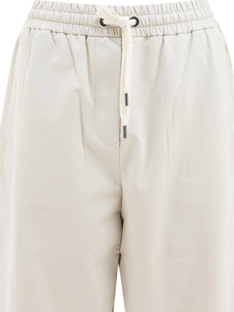 商品Brunello Cucinelli|Trousers White,价格¥5775,第3张图片详细描述