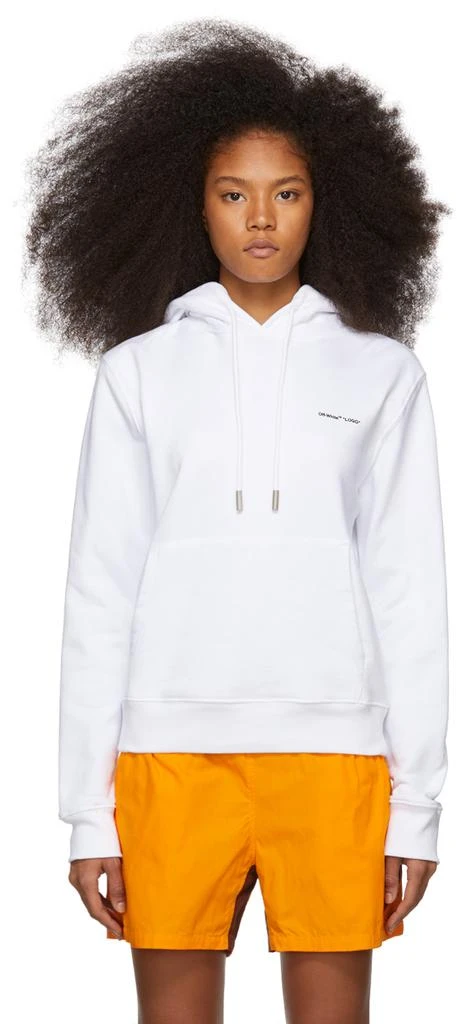 商品Off-White|White Logo Hoodie,价格¥1413,第1张图片