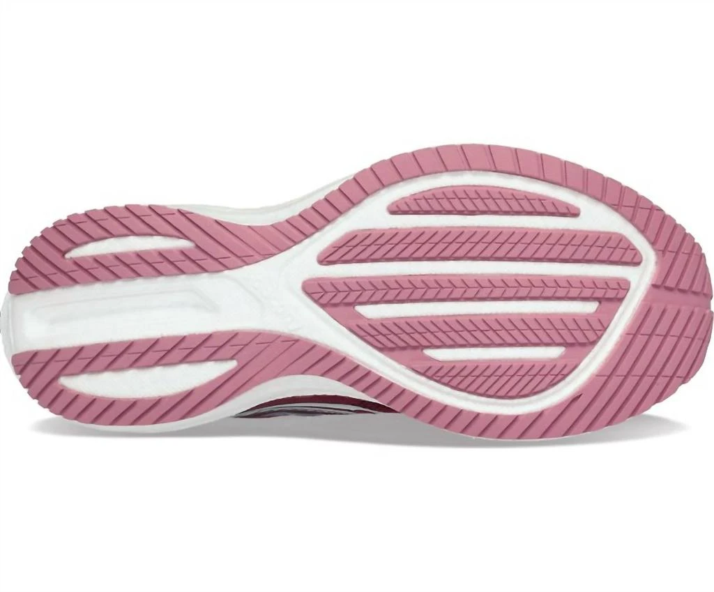 商品Saucony|Women's Triumph 20 Running Shoes - D/wide Width In Sundown/rose,价格¥922,第5张图片详细描述