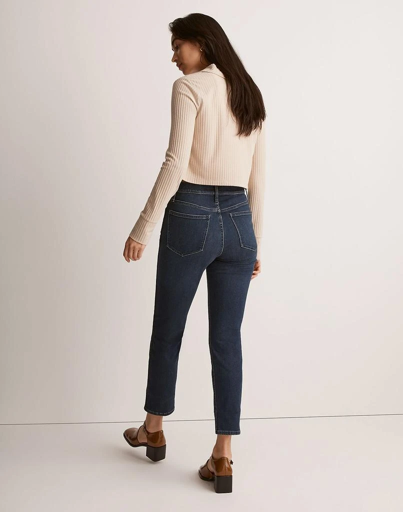 商品Madewell|Mid-Rise Stovepipe Jeans in Dahill Wash,价格¥398,第3张图片详细描述