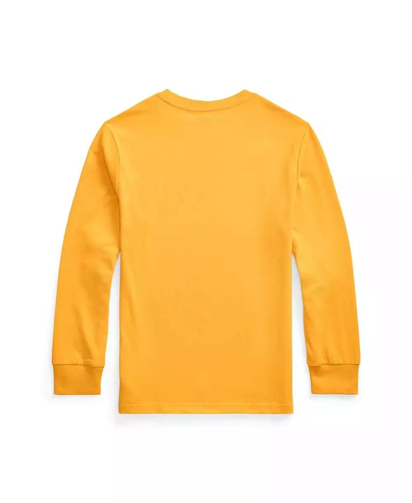 商品Ralph Lauren|Big Boys Cotton Jersey Long-Sleeve T-shirts,价格¥198,第3张图片详细描述