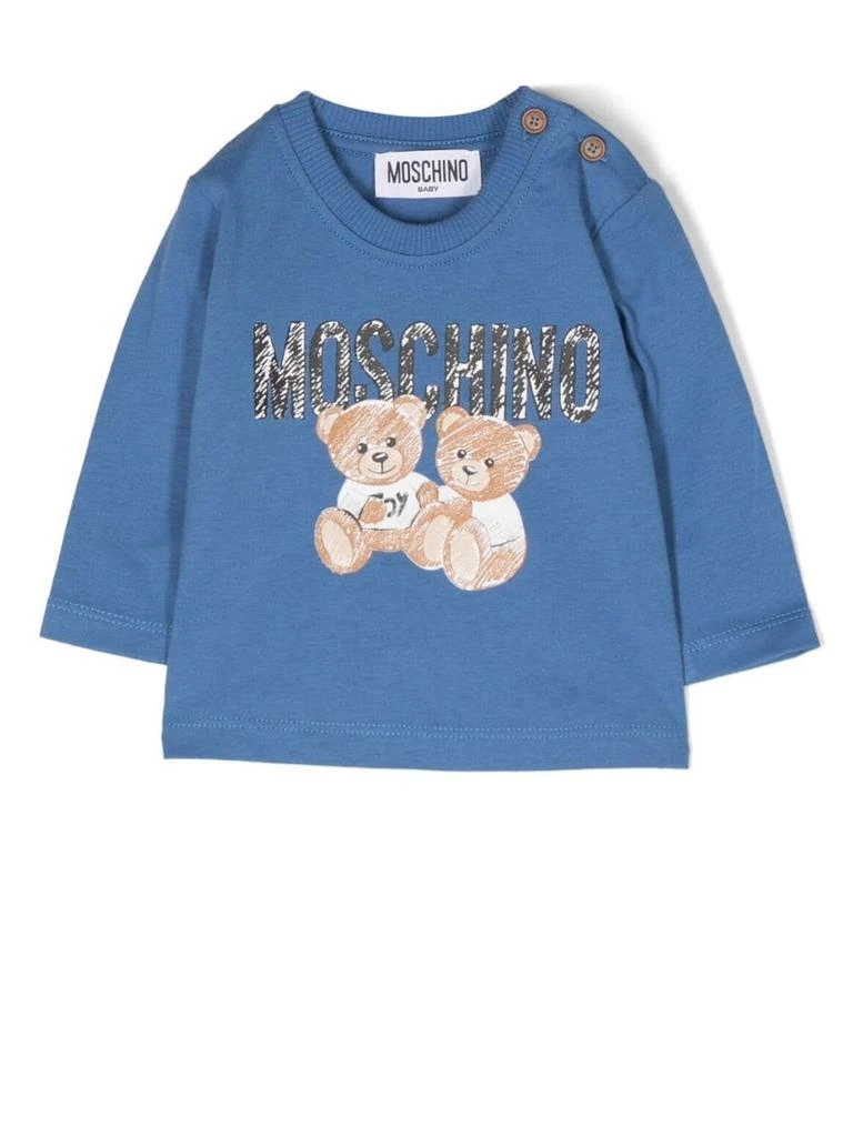 商品Moschino|Moschino T-shirt With Teddy Bear Print,价格¥631,第1张图片