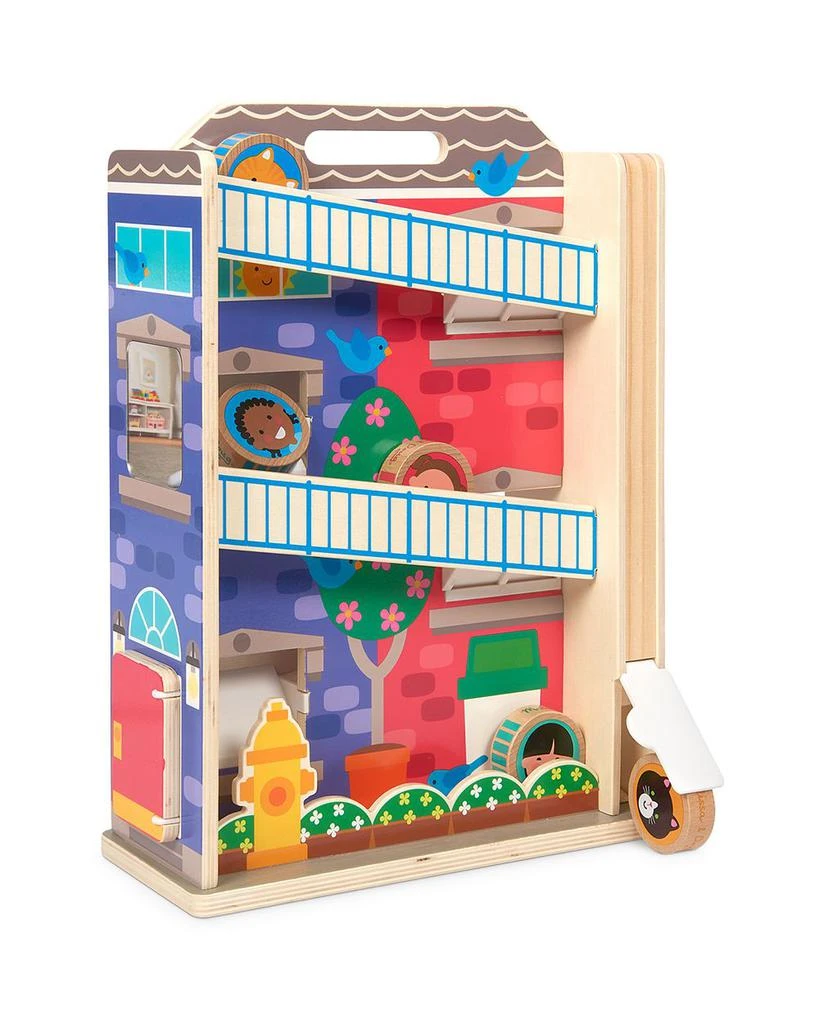 商品Melissa & Doug|GO TOTs Town House Tumble Set - Ages 1+,价格¥406,第1张图片