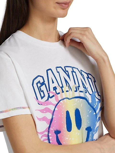 Light Jersey Smiley Relaxed T-Shirt 商品